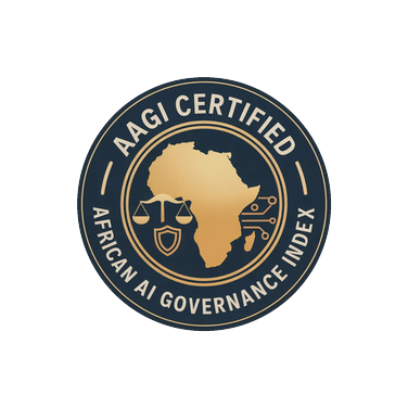 African AI Governance Index certified badge